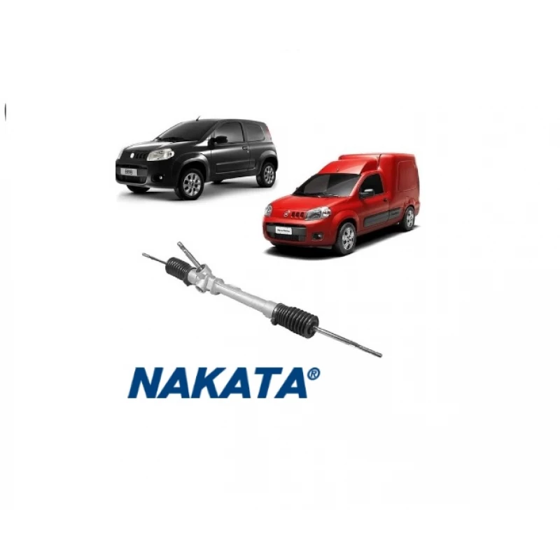 Caixa Direcao Mecanica Fiat Novo Uno 2010/2016, Fiorino 2014/2016 Nakata