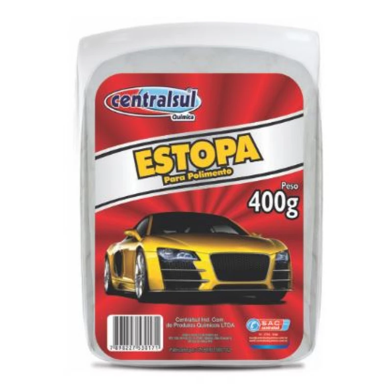Estopala Fiorino - Pacote Estopala Polimento 400gr Centralsul