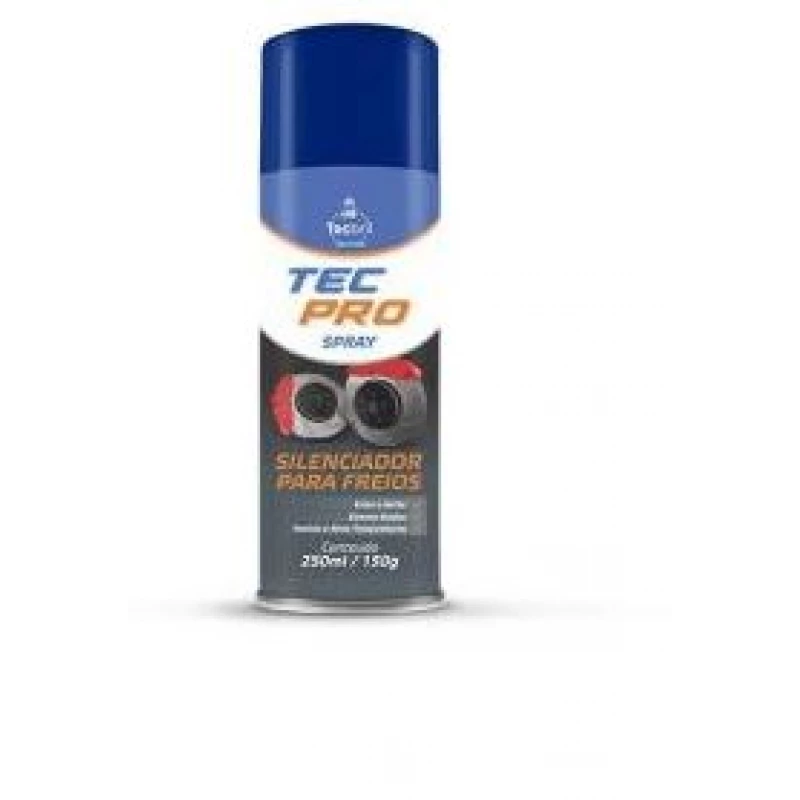 Spray Silenciador Freio - 250ml Tecbril