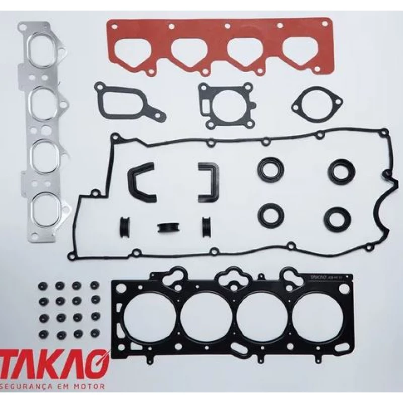 Jg Juntas Cabecote Kia Hyundai 2.0 16v G4gc (metal / Com Retentor) Takao Auto Parts