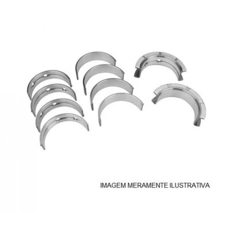 Bronzina Mancal Palio Uno  1.0/1.3/1.5 (fiasa) - Std Metalleve