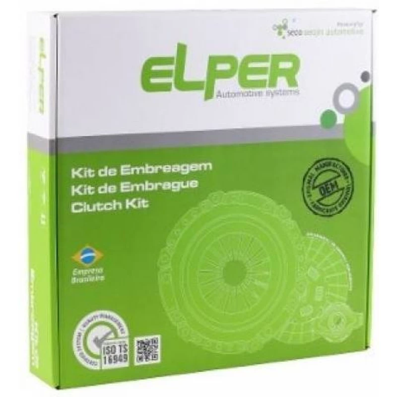 Kits Embreagem Ka/ka+ 1.0 1.5 3 Cilindros 2018/ Ecosport 1.5 12v 2018/ (c/atuador) Elper Embreagens